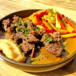 pan seared emu fillet