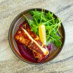 grilled haloumi